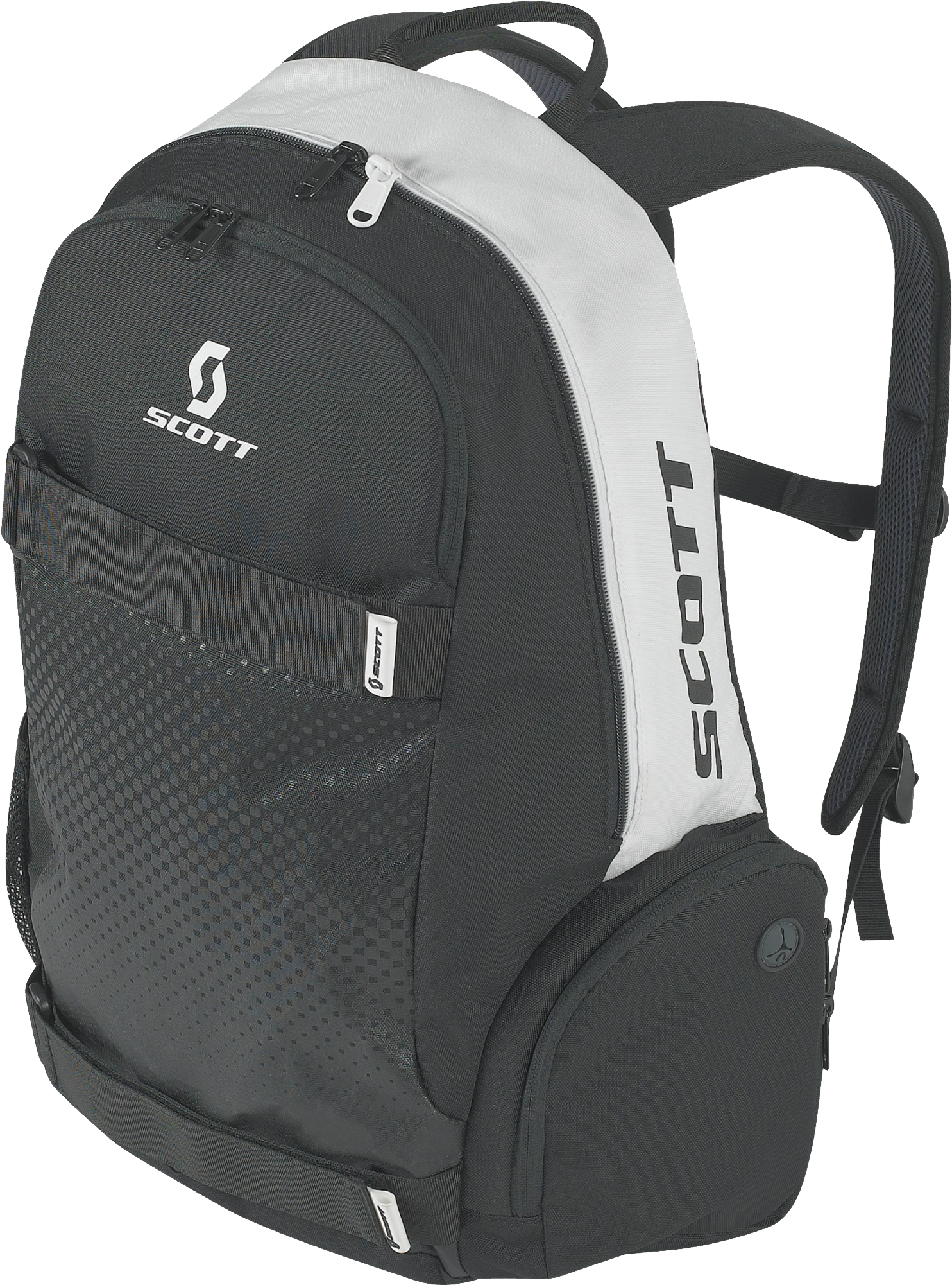 Blackand White Scott Backpack