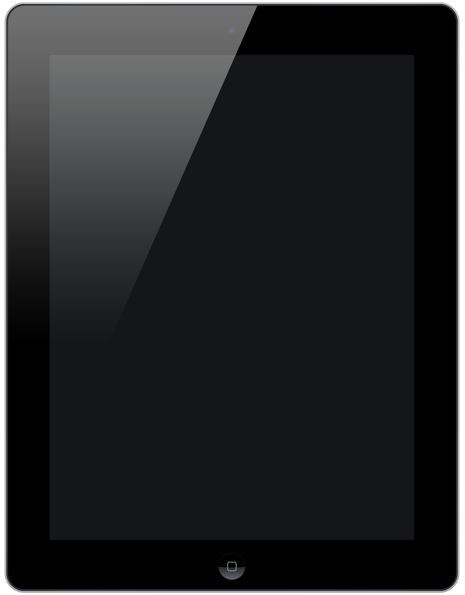 Blacki Pad Vertical Orientation PNG with transparent background