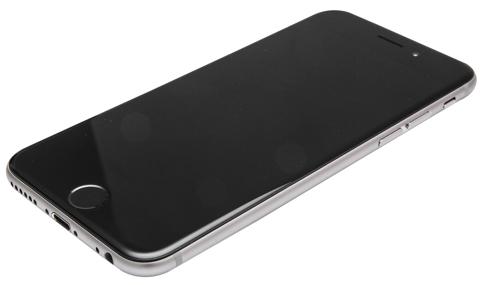 Blacki Phone Angled View PNG with transparent background