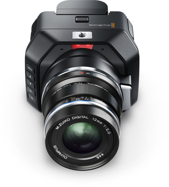 Blackmagic Cinema Camera Front View