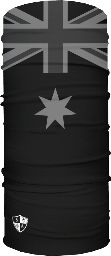 Blackout Australia Flag - Light Blue Australian Flag, HD Png Download PNG with transparent background