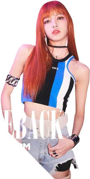 Blackpink, Lisa, And Kpop Image - Lisa Manoban As If It's Your Last, HD Png Download PNG with transparent background