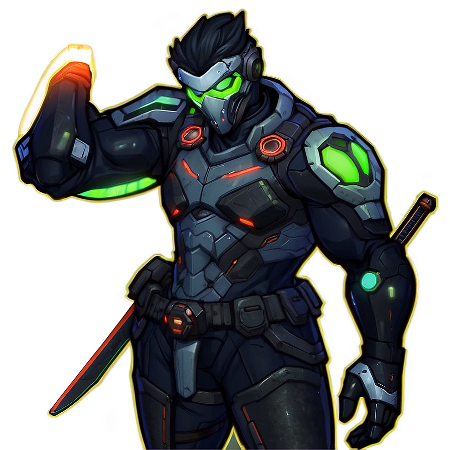 Blackwatch Genji Skin Png Kvd80