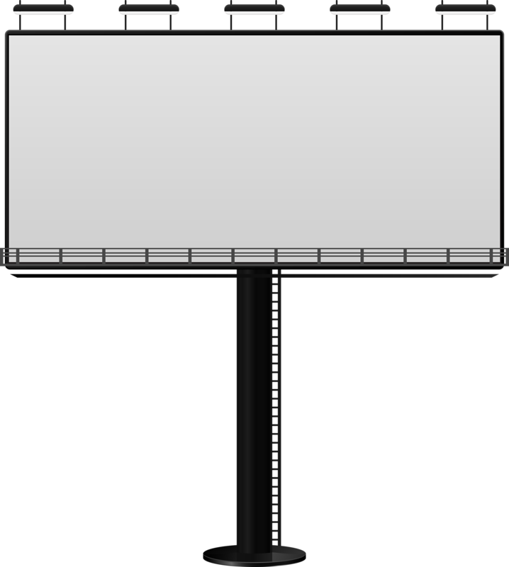 Billboard Png File Download Free - Transparent Blank Billboard Png, Png Download PNG with transparent background