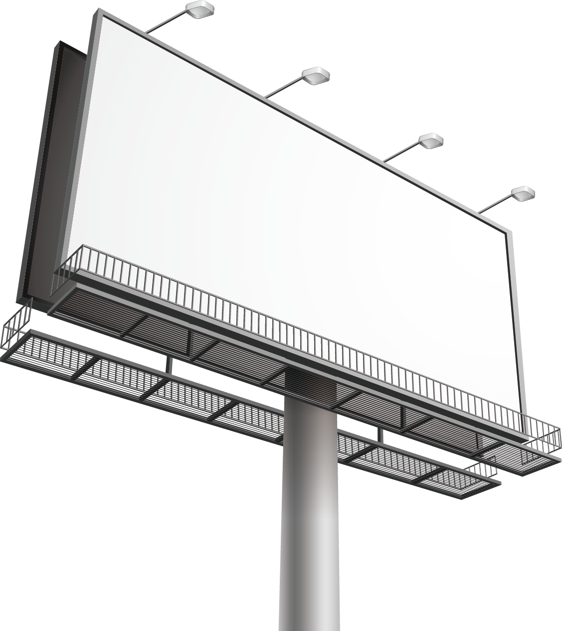 Billboard Png Pic Background - Transparent Background Billboard Png, Png Download PNG with transparent background