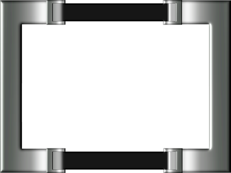 Blank Billboardat Night PNG with transparent background