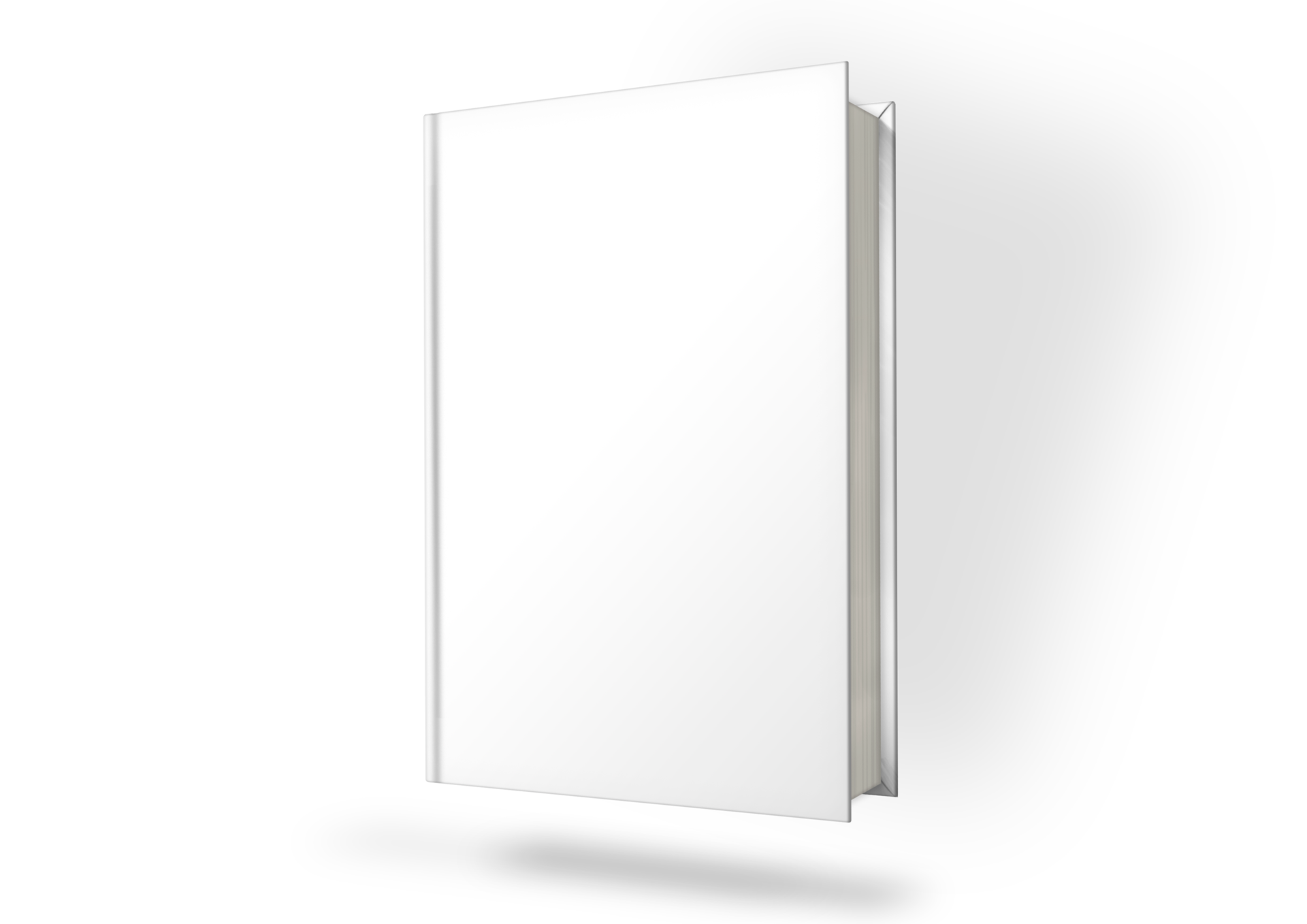 Blank Book Cover Mockup