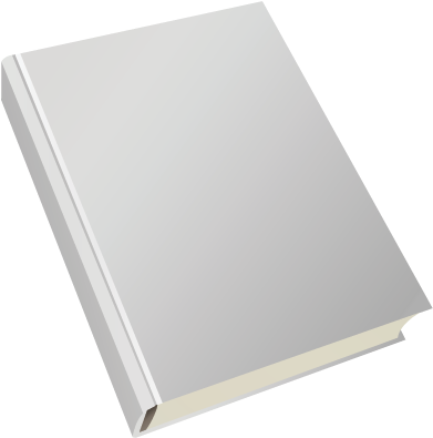 Blank Book Cover Mockup