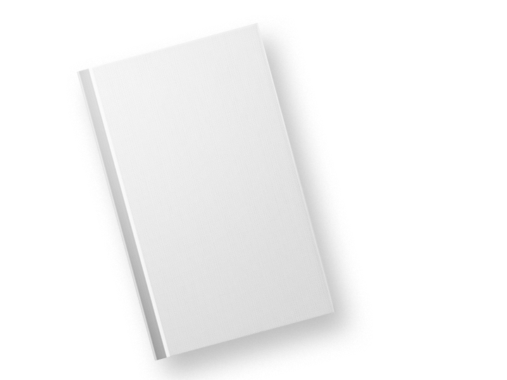 Blank Book Cover Mockup