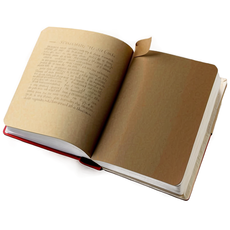 Blank Book Transparent Png Dlr39