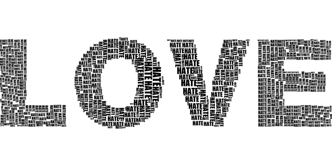Blank Canvas Love PNG with transparent background