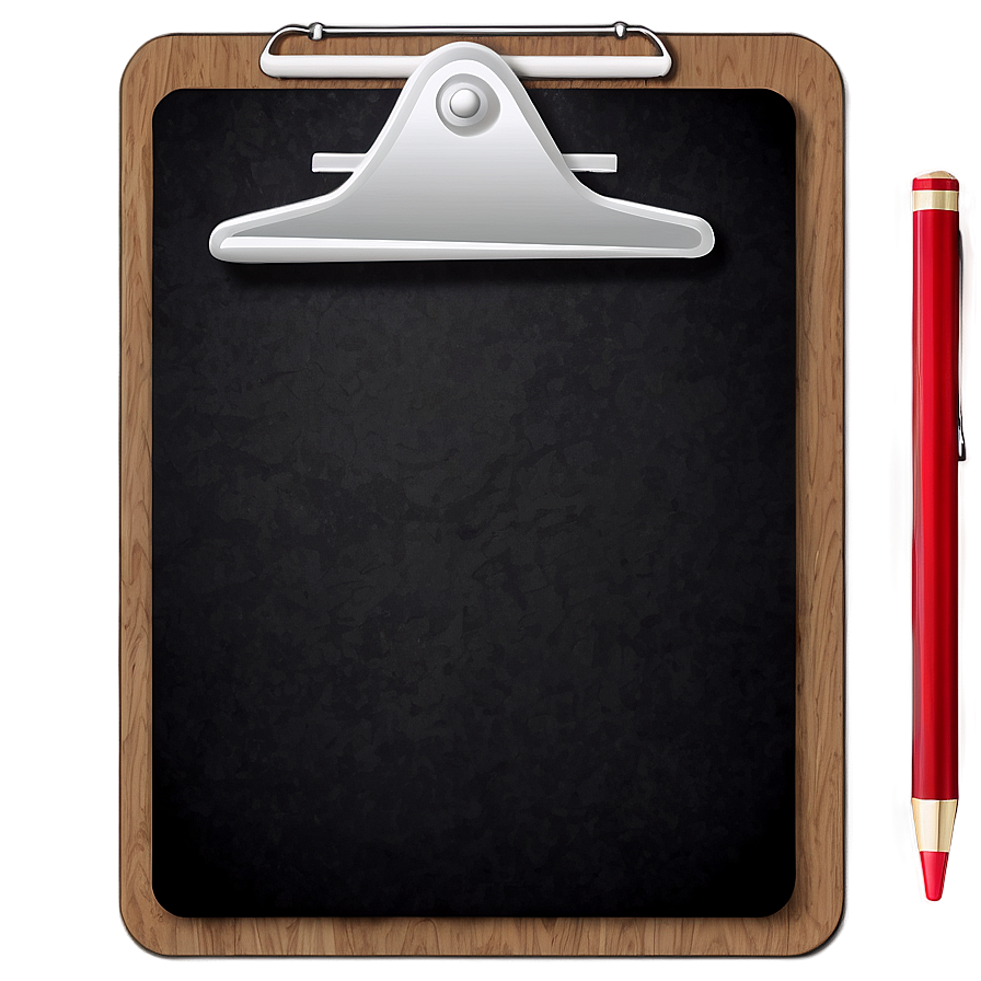 Blank Clipboard Png 05252024