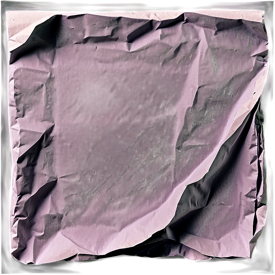 Blank Crumpled Paper Png 31