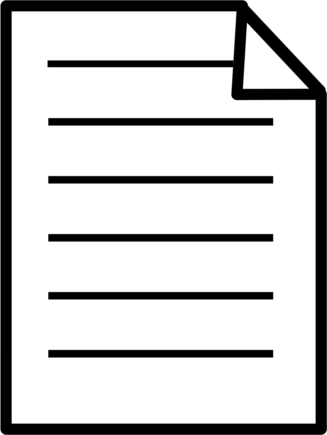 Blank Document Icon