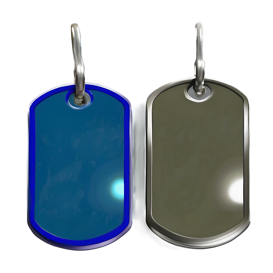 Blank Dog Tag Mockup Png Ciw26