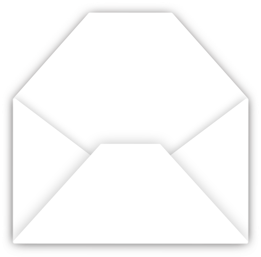 Blank Envelope Icon PNG image with a transparent background, free high-resolution download