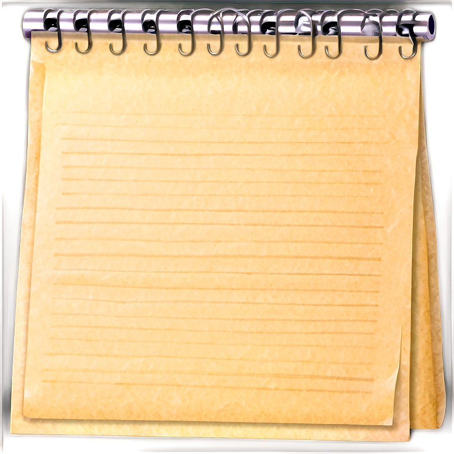 Blank Note Paper Png Nti