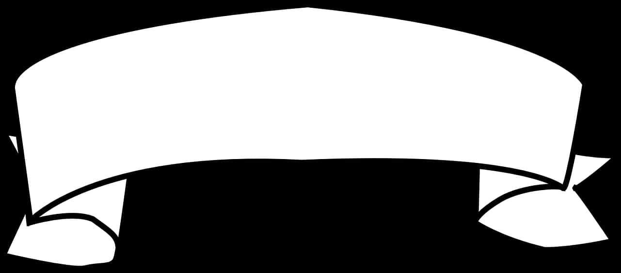 Blank Scroll Banner Graphic