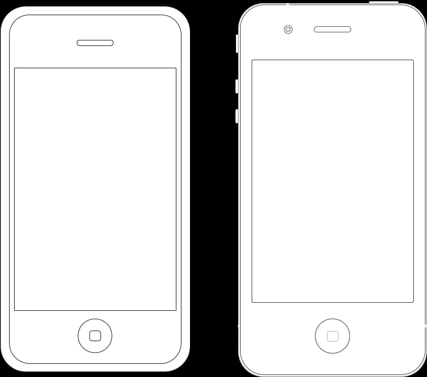 Blank Smartphone Templates