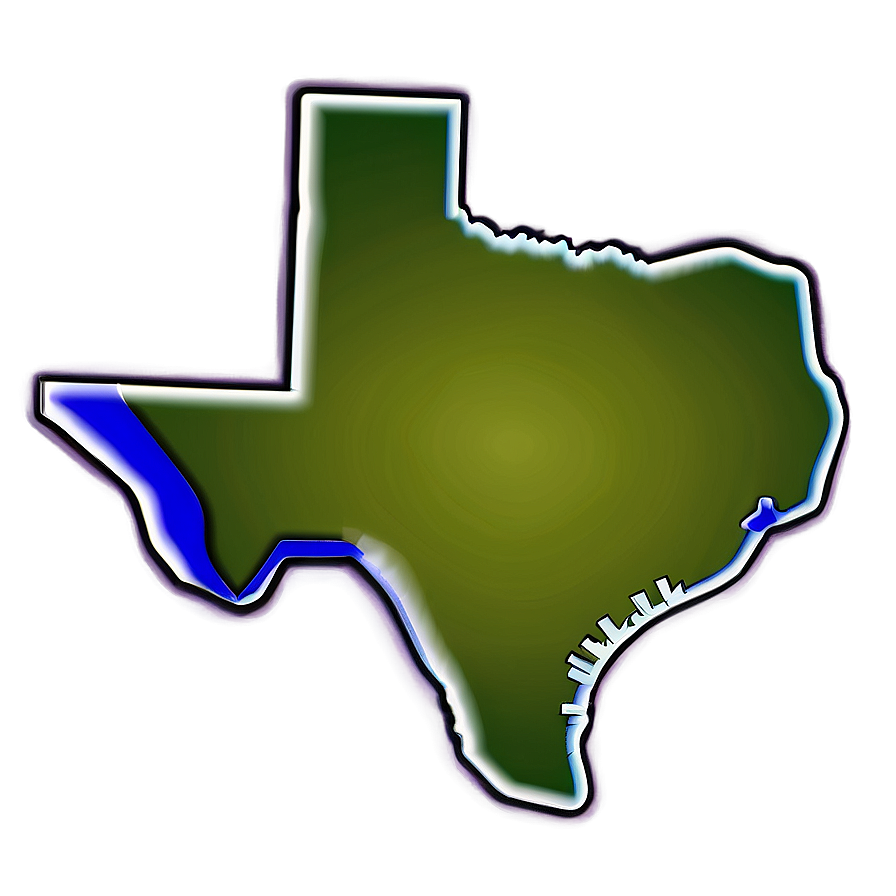 Blank Texas Map Outline Png 05252024