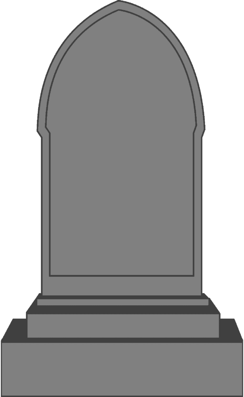 Download Free Png Gravestone - Tombstone With Transparent Background, Png Download PNG with transparent background