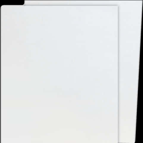 Blank White Paper Sheet Ripped Edge