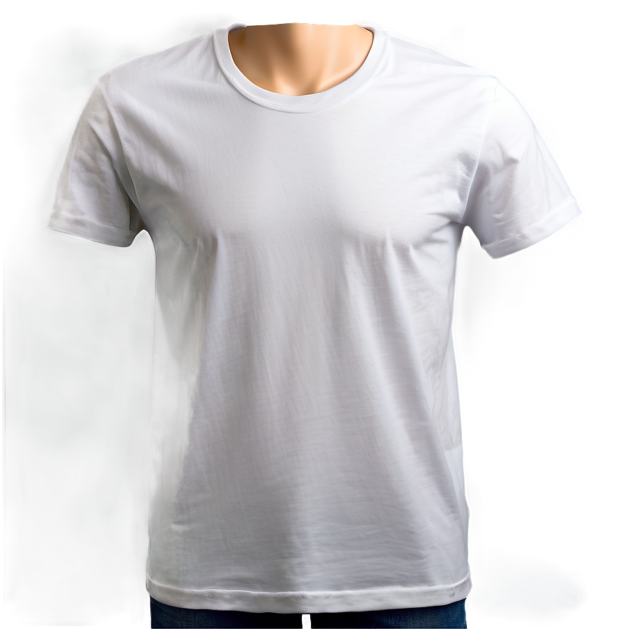 Blank White T-shirt Design Mockup Png Dhr