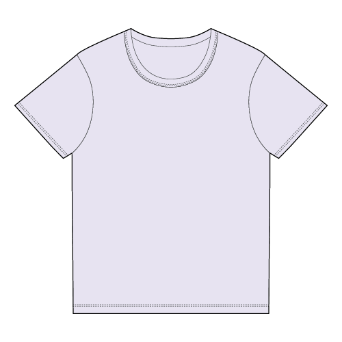 Blank White T Shirt Template