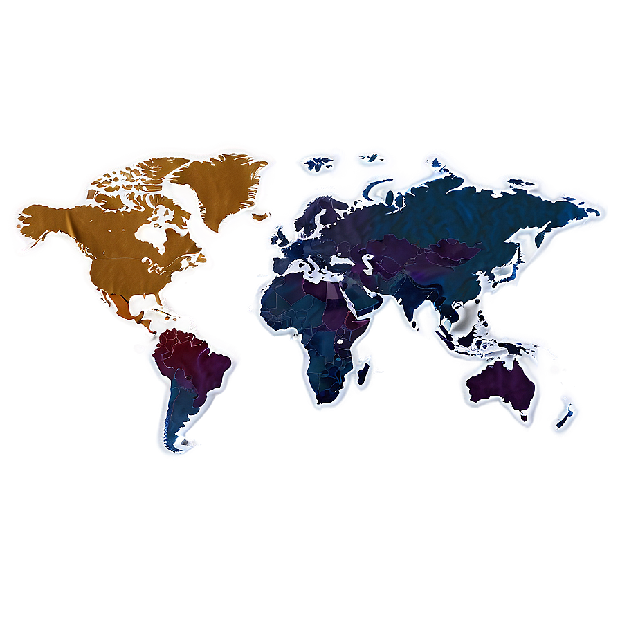 Blank World Map PNG 5 PNG with transparent background