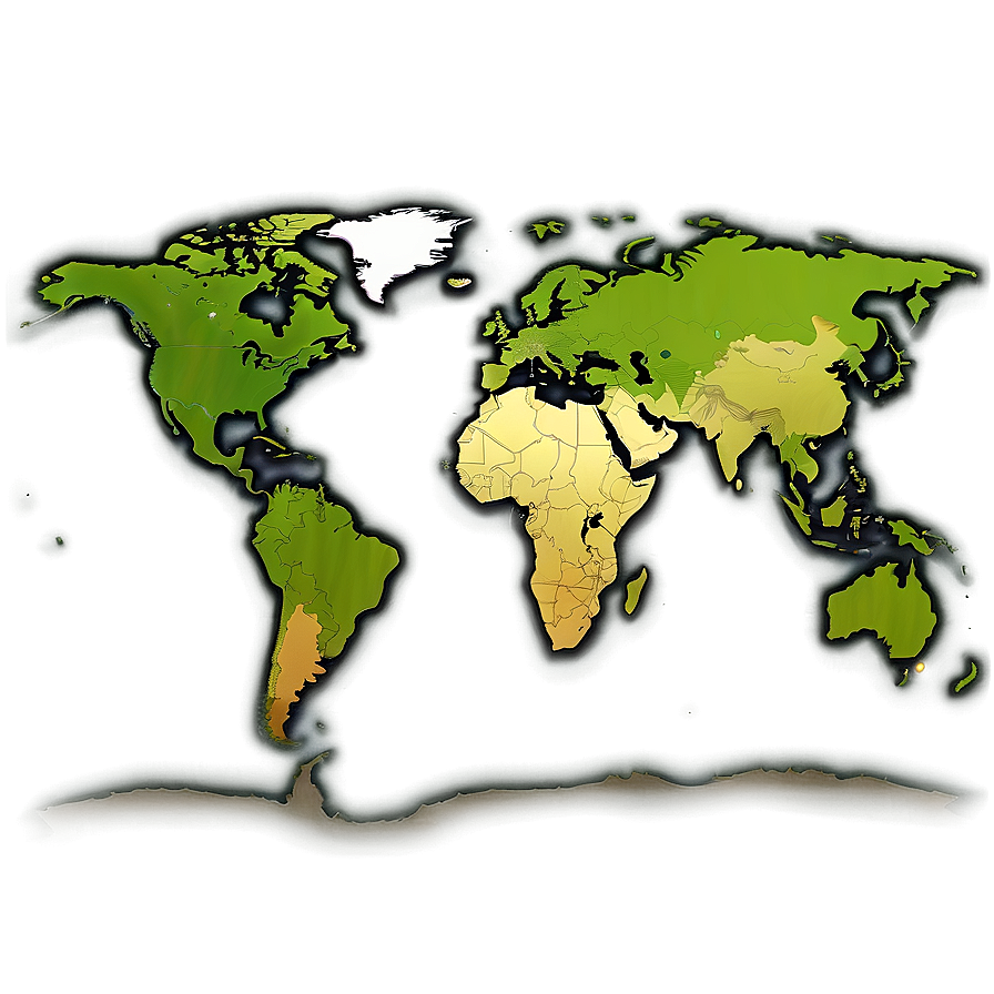 Blank World Map PNG rcx PNG with transparent background