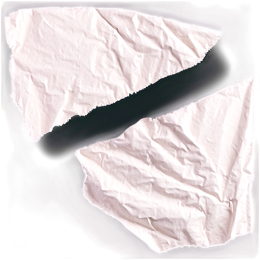 Blank Wrinkled Paper Png 53