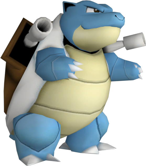 Blastoise 3d Render Png, Transparent Png PNG with transparent background