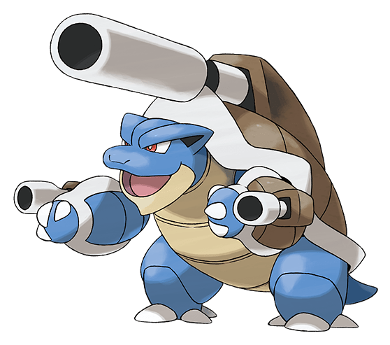 Blastoise Pokemon Character Artwork