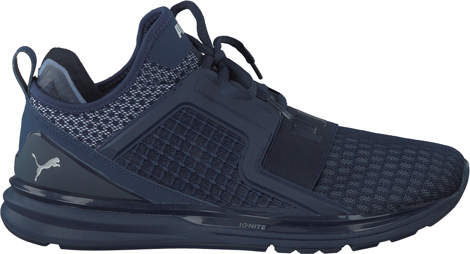 Blauwe Ignite Puma Running Shoes , Png Download - Sneakers, Transparent Png PNG with transparent background