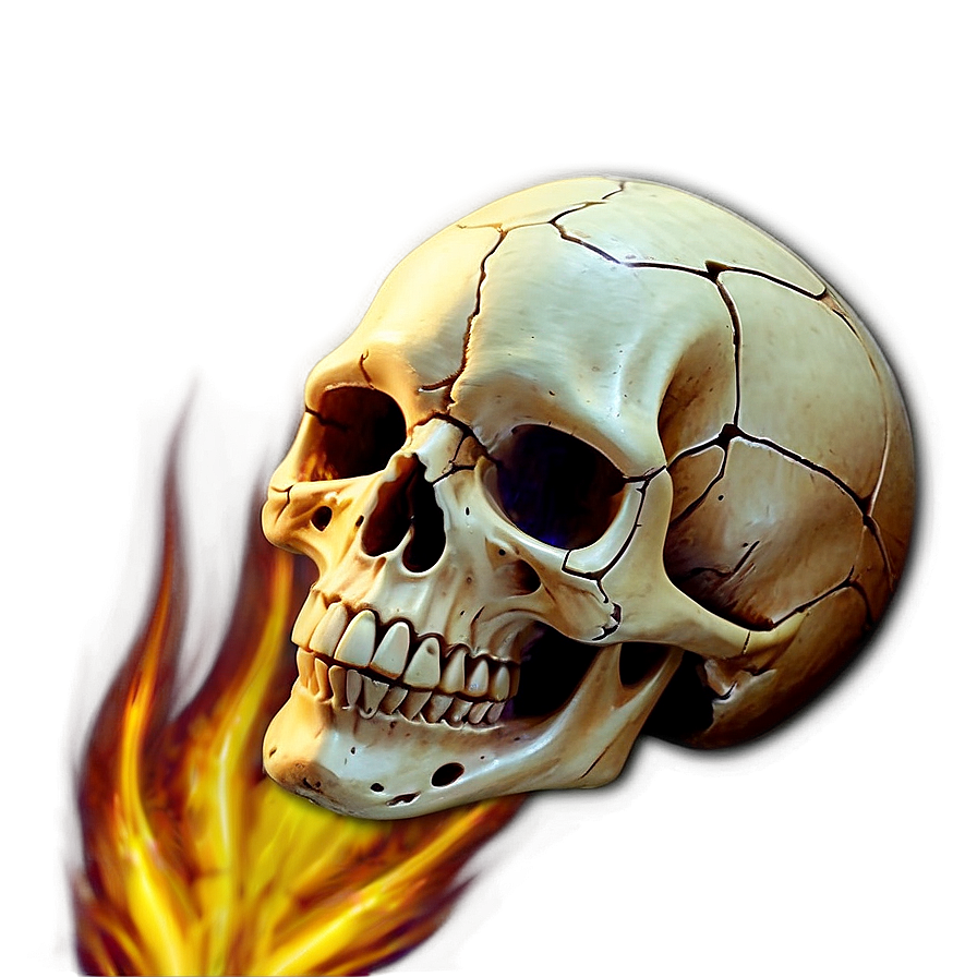 Blaze Skull Tattoo Png 06252024