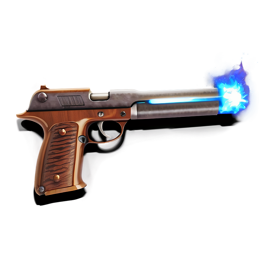 Blazing Gun Flash Effect Png 06212024