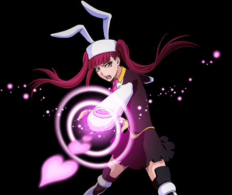 Bleach Anime Character With Magical Weapon PNG with transparent background