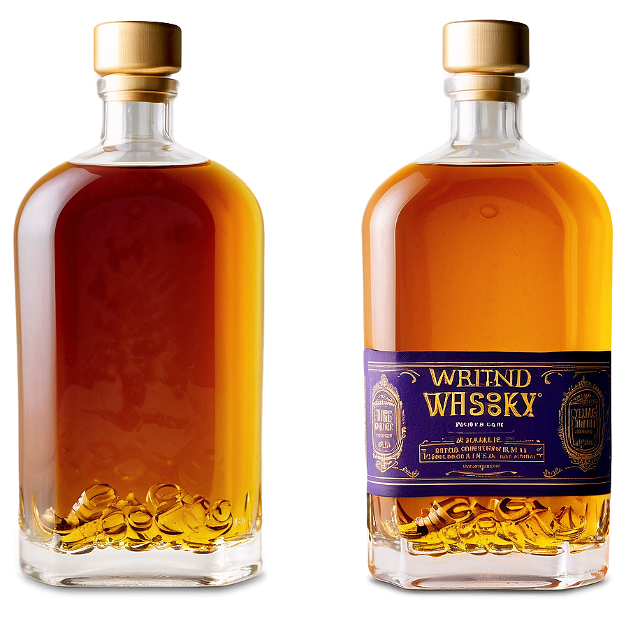 Blended Whisky Bottle Png 73