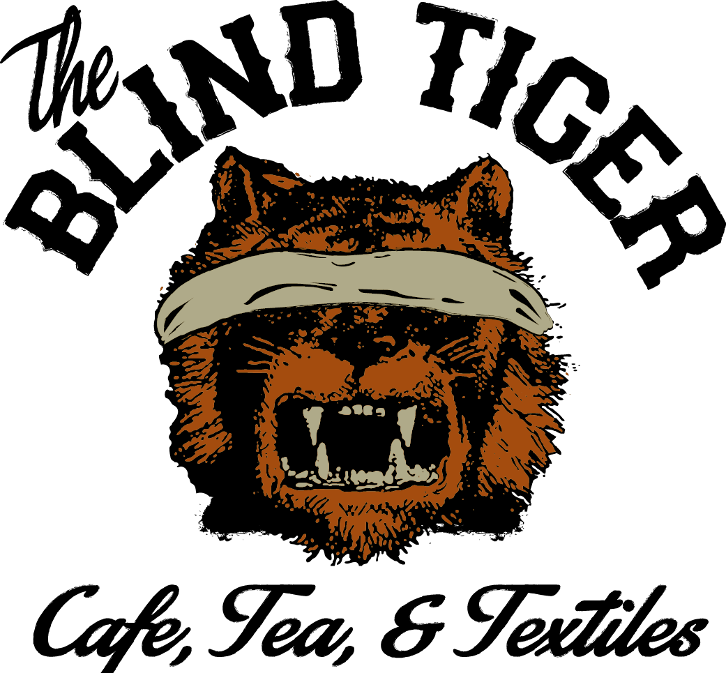 Blind Tiger Cafe Logo PNG with transparent background