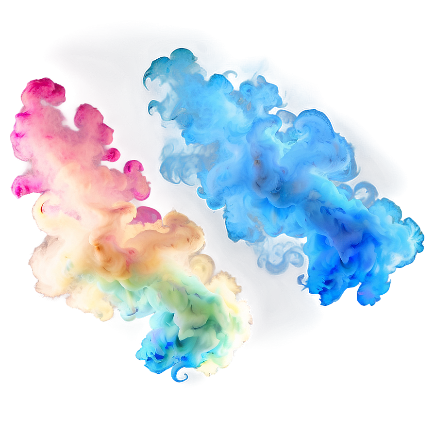 Blissful Smoke Colors Png 4