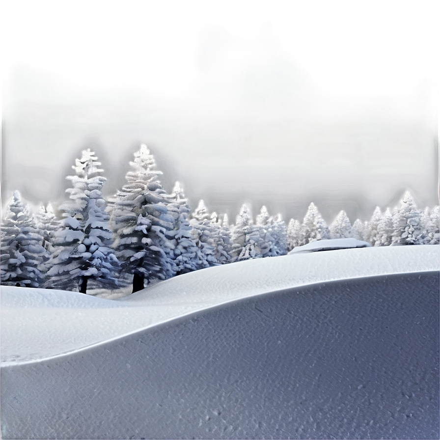 Blizzard White Landscape Png Eem