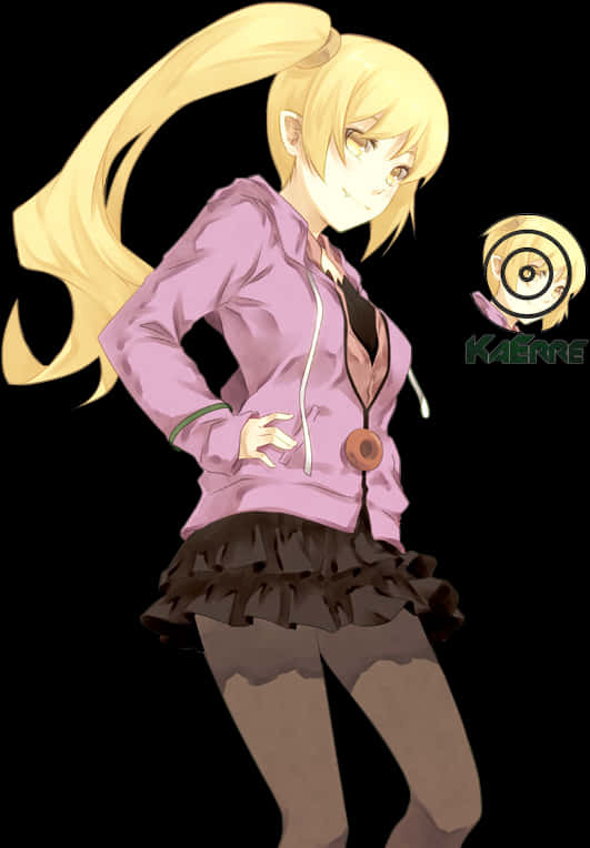 Shinobu Oshino Teen Render , Png Download - Shinobu Oshino Teen, Transparent Png PNG with transparent background