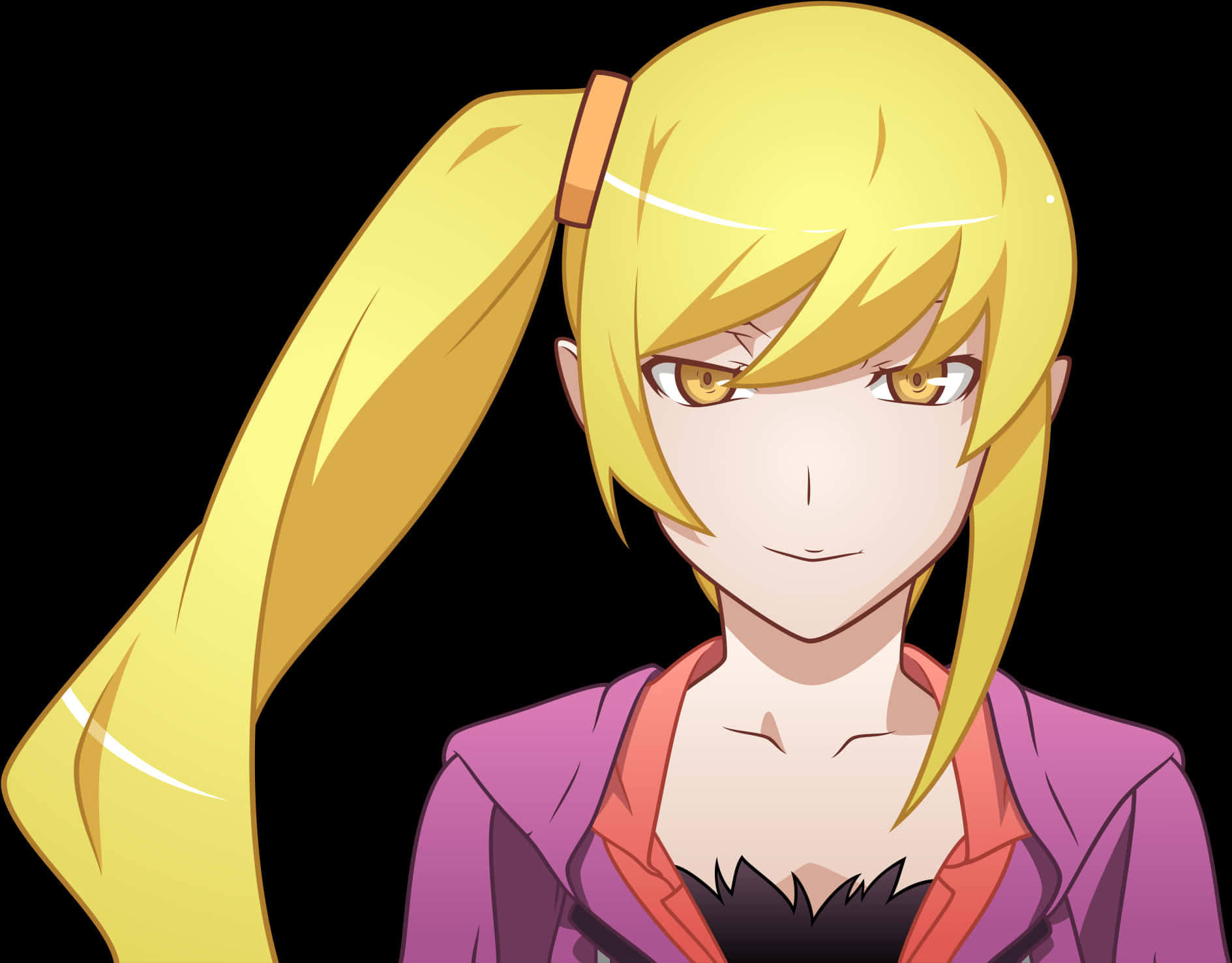 Transparent Shinobu Oshino Png - Monogatari Kiss Shot Acerola Orion Heart Under Blade, Png Download PNG with transparent background