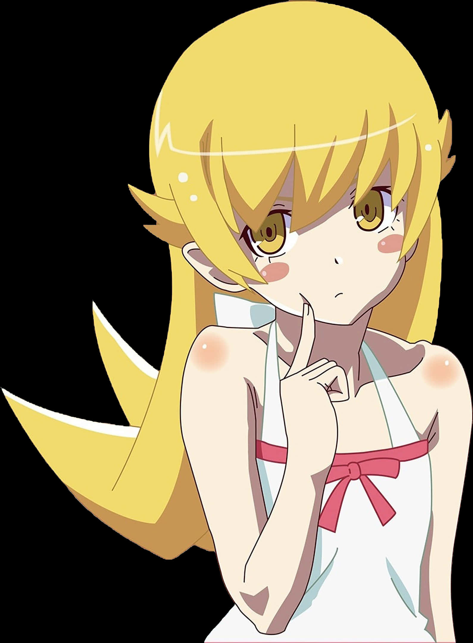 Image Of Shinobu <3 - Shinobu Oshino Happy, HD Png Download PNG with transparent background