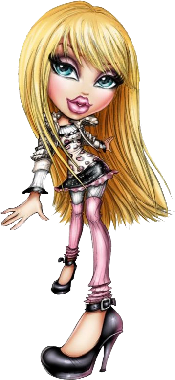 Blonde Bratz Doll Fashion Pose