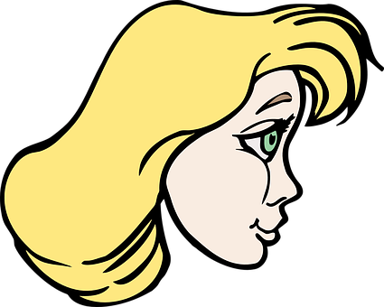 Blonde Cartoon Profile