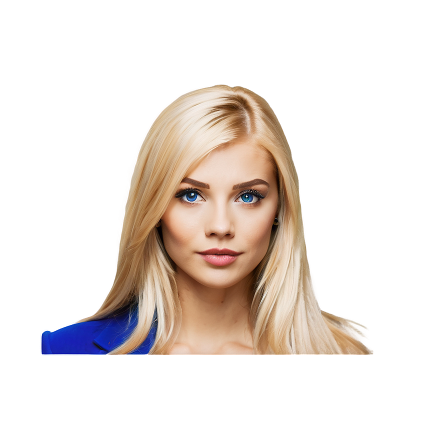 Blonde Hair And Blue Eyes Png 84