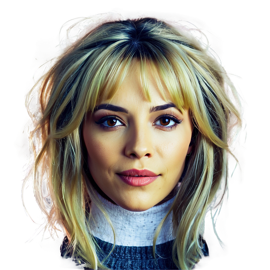 Blonde Hair Artwork Png Mlr