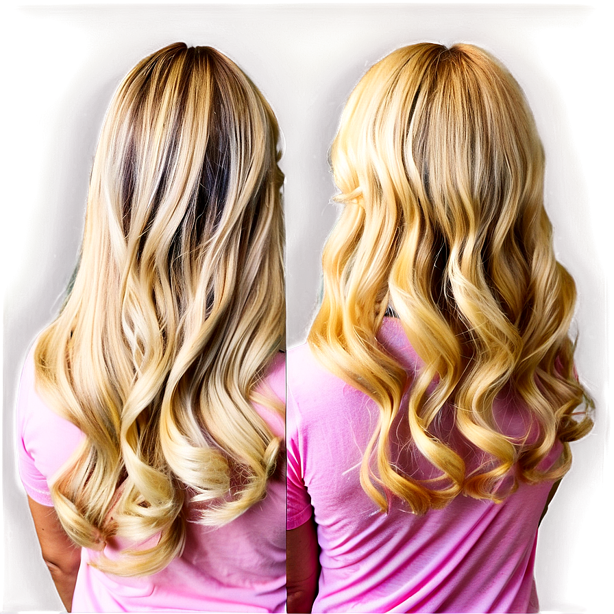 Blonde Hair Makeover Png 25