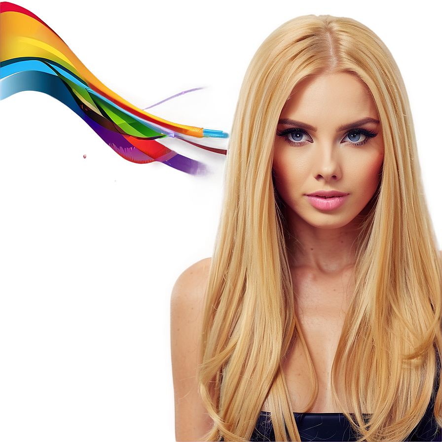 Blonde Hair Trends Png 25